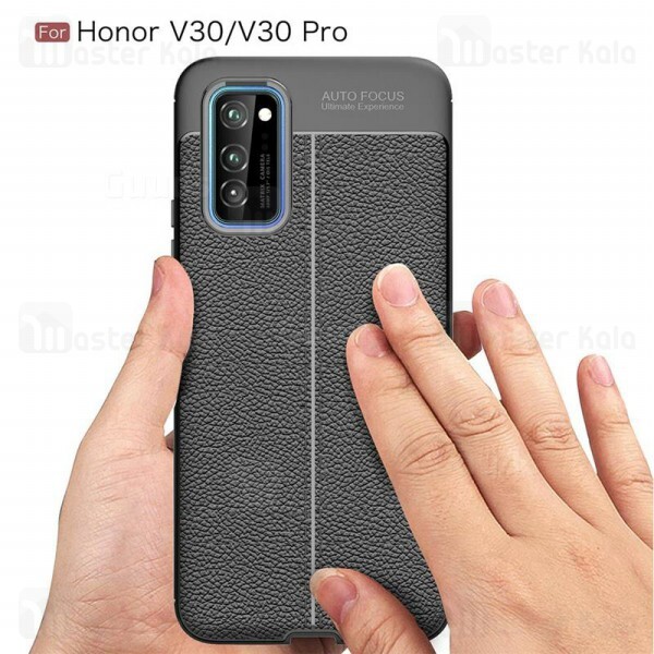 قاب طرح چرم Huawei Honor V30 / V30 Pro Auto Focus Jelly Case