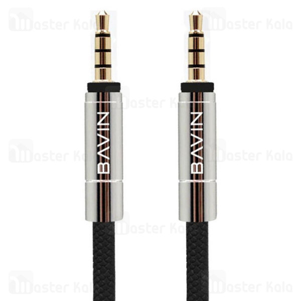 کابل انتقال صدا باوین Bavin AUX-07 Audio Line Aux Cable به طول 1 متر