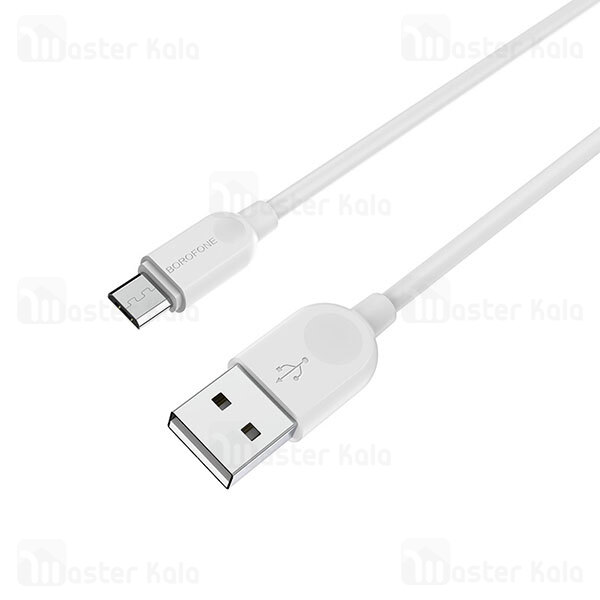 کابل میکرو یو اس بی بروفون Borofone BX14 Linkjet Cable توان 2 آمپر و طول 1 متر