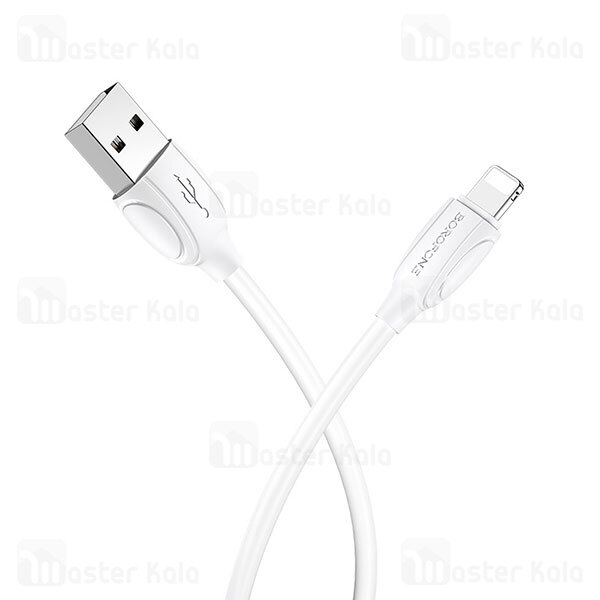 کابل لایتنینگ بروفون Borofone BX19 Lightning Cable توان 2 آمپر و طول 1 متر