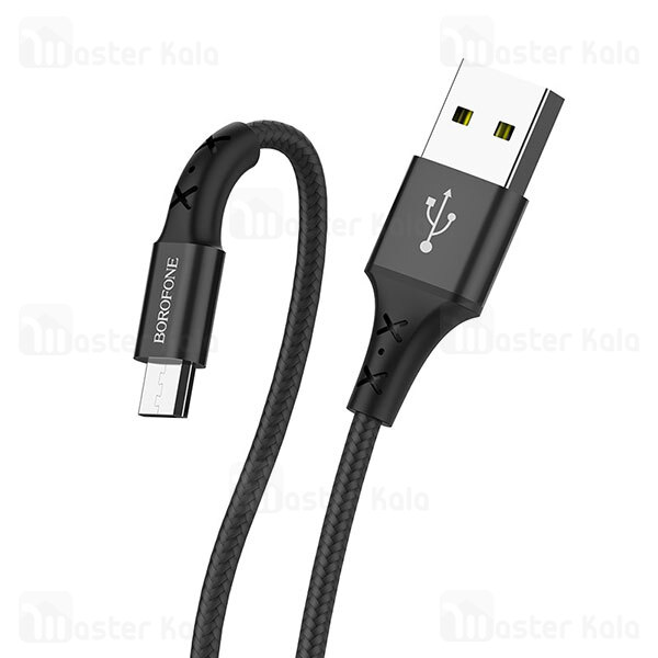 کابل میکرو یو اس بی بروفون Borofone BX20 Cable توان 2 آمپر و طول 1 متر