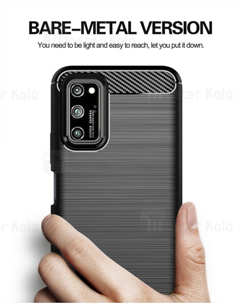 قاب محافظ ژله ای Huawei Honor V30 / V30 Pro Fiber Carbon Rugged Armor Case