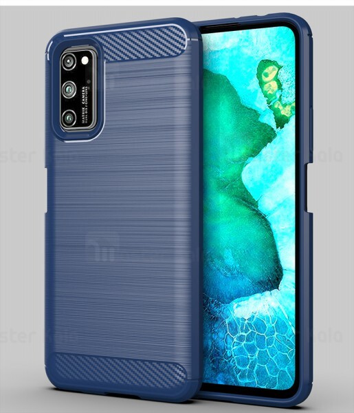 قاب محافظ ژله ای Huawei Honor V30 / V30 Pro Fiber Carbon Rugged Armor Case