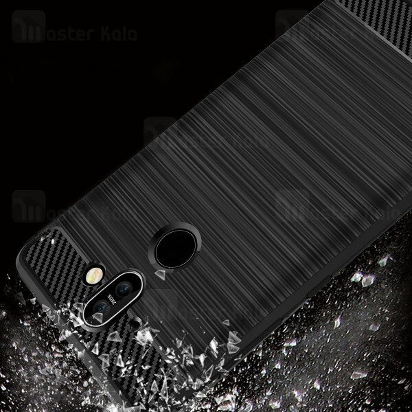 قاب محافظ ژله ای Nokia 8 Sirocco Fiber Carbon Rugged Armor Case