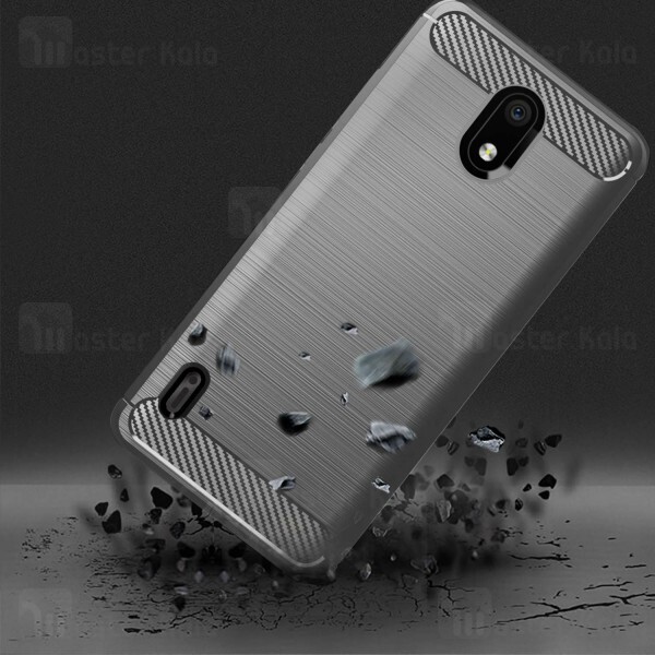 قاب محافظ ژله ای Nokia C1 Fiber Carbon Rugged Armor Case
