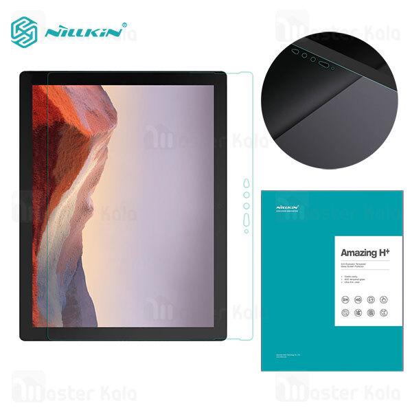 محافظ صفحه شیشه ای نیلکین مایکروسافت Microsoft Surface Pro 7 Nillkin H+ Tempered Glass