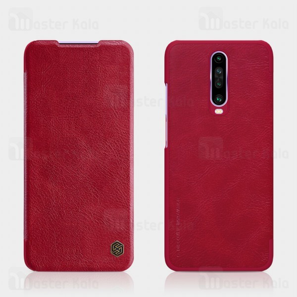 کیف چرمی نیلکین شیائومی Xiaomi Redmi K30 / Poco X2 Nillkin Qin Leather Case