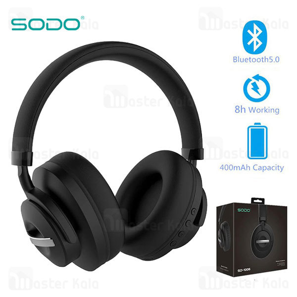 هدفون بلوتوث سودو SODO SD-1006 Bluetooth Headphones رم خور