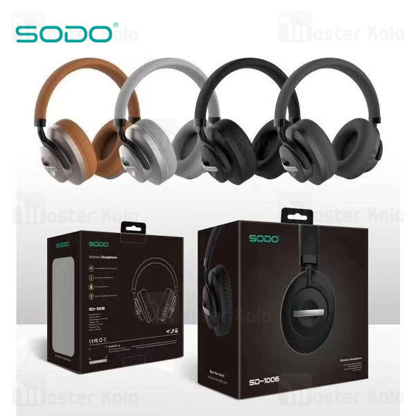 هدفون بلوتوث سودو SODO SD-1006 Bluetooth Headphones رم خور