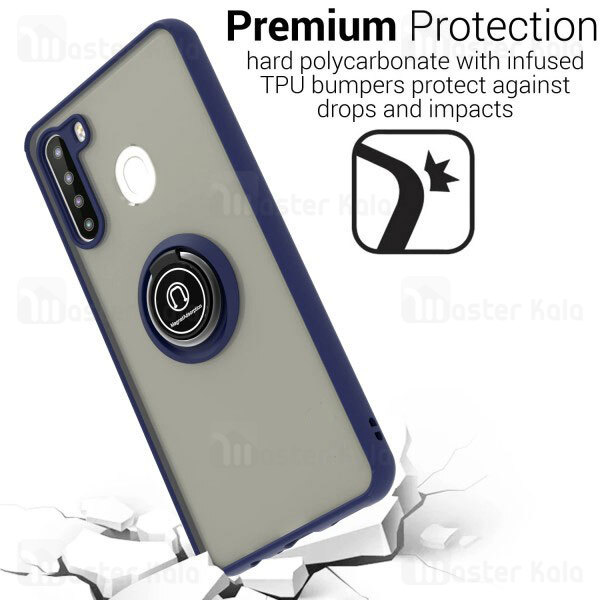 قاب محافظ Xiaomi Redmi Note 8T Matte Hybrid Ring Case