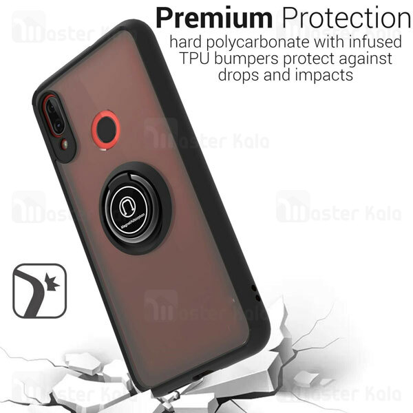قاب محافظ Xiaomi Redmi Note 7 / Note 7 Pro Matte Hybrid Ring Case