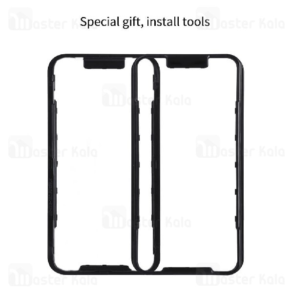 محافظ صفحه شیشه ای تمام صفحه تمام چسب نیلکین OnePlus 8 Nillkin 3D DS+ Max