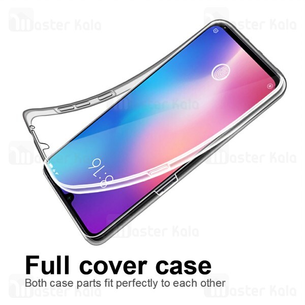 قاب شفاف 360 درجه شیائومی Xiaomi Mi 9 Lite / Mi CC9 360 Soft Clear Case