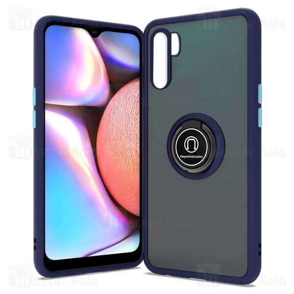 قاب مات هیبریدی انگشتی Huawei P30 Pro Matte Hybrid Ring Case