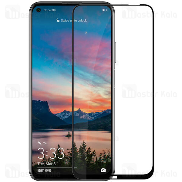 محافظ صفحه نمایش شیشه ای تمام صفحه تمام چسب Huawei P40 Lite / Nova 7i / Nova 6 SE Nillkin CP+ Pro