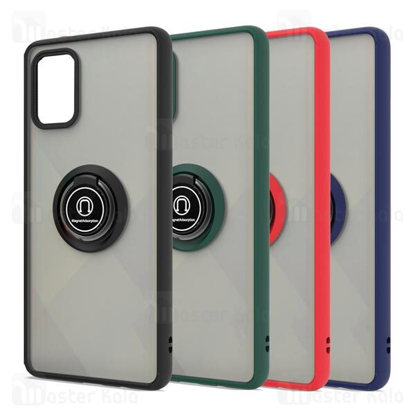 قاب مات هیبریدی انگشتی Huawei P40 Pro Matte Hybrid Ring Case