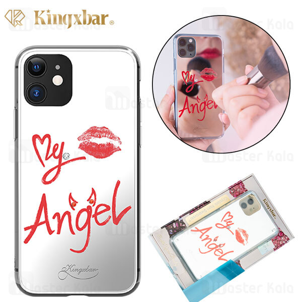 قاب محافظ ژله ای Kingxbar Swarovski iPhone 11 Angel Series Case
