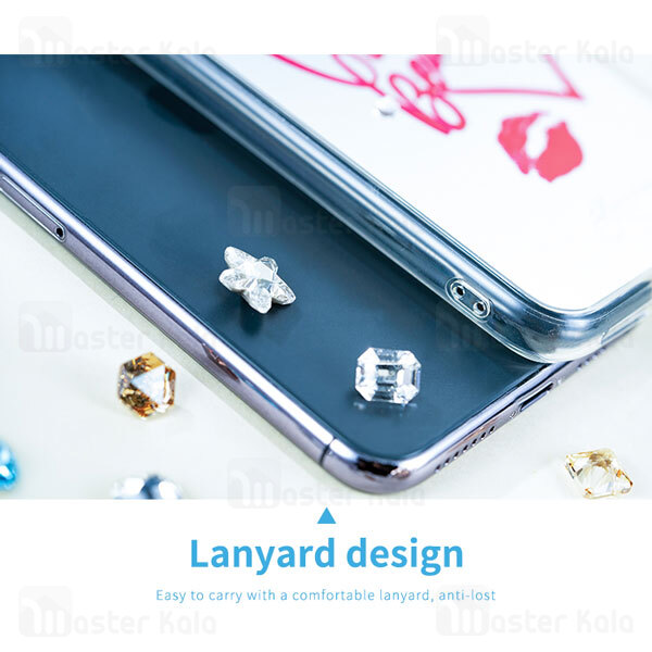 قاب محافظ ژله ای Kingxbar Swarovski iPhone 11 Pro Angel Series Case