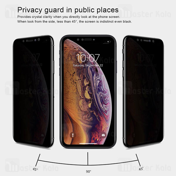 گلس نیلکین Nillkin 3D AP+ Max Privacy Glass Screen Apple iPhone 11 / XR