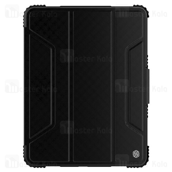 کیف چرمی هوشمند نیلکین آیپد پرو Apple iPad Pro 12.9 2020 Nillkin Bumper Leather