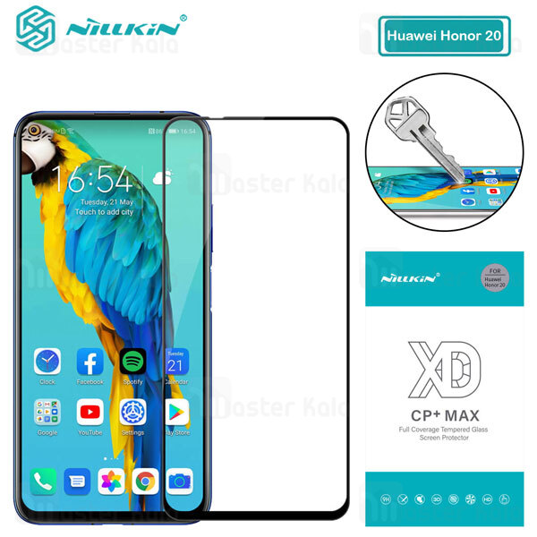 گلس تمام صفحه نیلکین Huawei Honor 20 / Nova 5T / Honor 20S Nillkin XD CP+ Max Glass