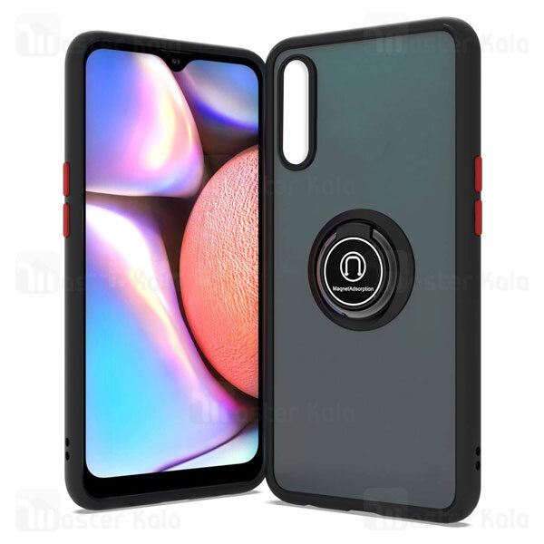 قاب مات هیبریدی انگشتی Samsung Galaxy S10 Plus Matte Hybrid Ring Case