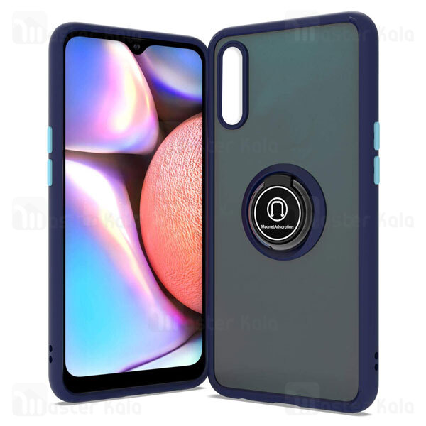 قاب مات هیبریدی انگشتی Samsung Galaxy S10 Plus Matte Hybrid Ring Case