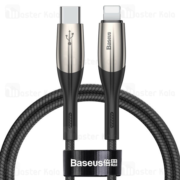 کابل تایپ سی به آیفونی Baseus Horizontal PD Flash CATLSP-01 1M 18W