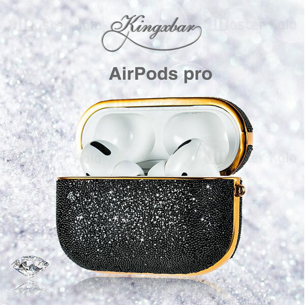 کاور ایرپاد پرو Apple AirPods Pro / Pro 2 Kingxbar Swarovski Crystal Fabric Series