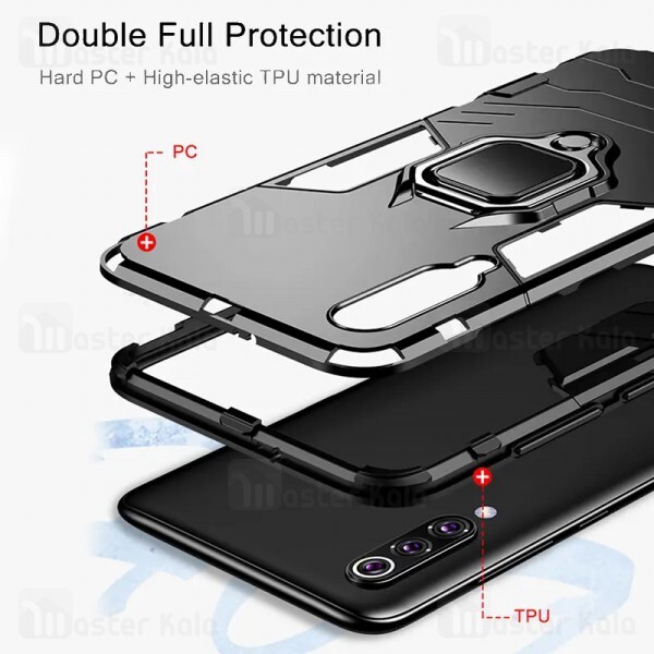 قاب Xiaomi Mi 9 / Mi9 KEYSION ShockProof Armor Ring Holder Case