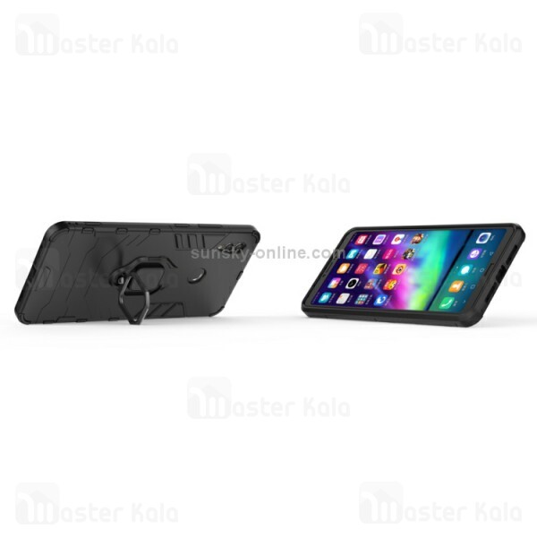 قاب Huawei Honor Play 4 KEYSION ShockProof Armor Ring Holder Case