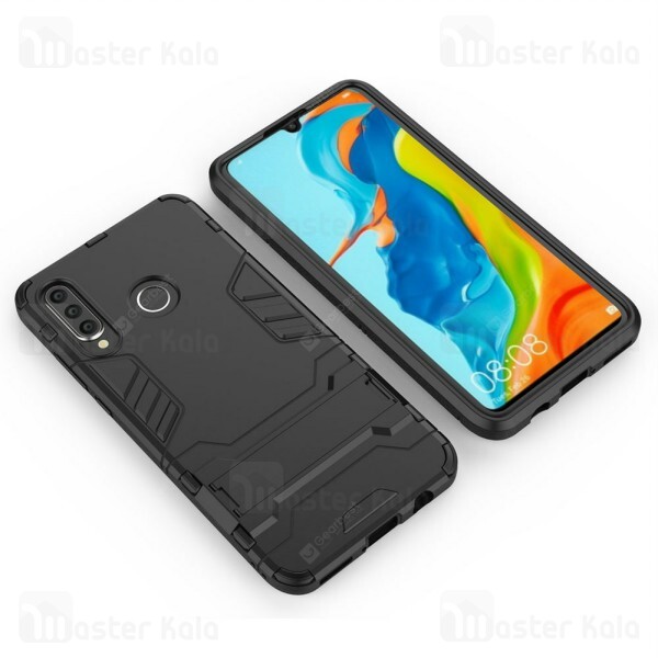 قاب Huawei P30 Lite / Nova 4e KEYSION ShockProof Armor Ring Holder Case