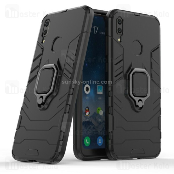 قاب Huawei Y7 Prime 2019 / Y7 2019 KEYSION ShockProof Armor Ring Holder Case