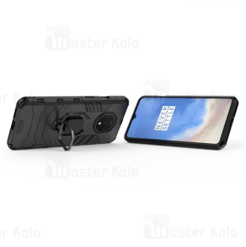 قاب OnePlus 7T KEYSION ShockProof Armor Ring Holder Case
