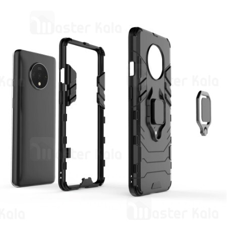 قاب OnePlus 7T KEYSION ShockProof Armor Ring Holder Case