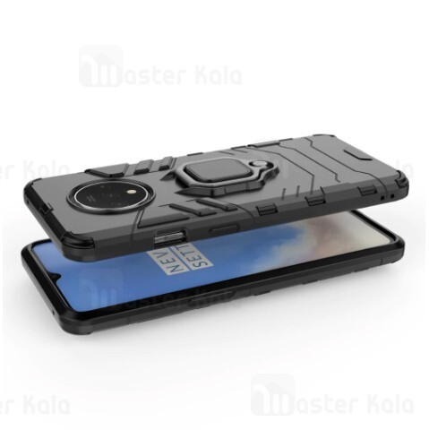 قاب OnePlus 7T KEYSION ShockProof Armor Ring Holder Case