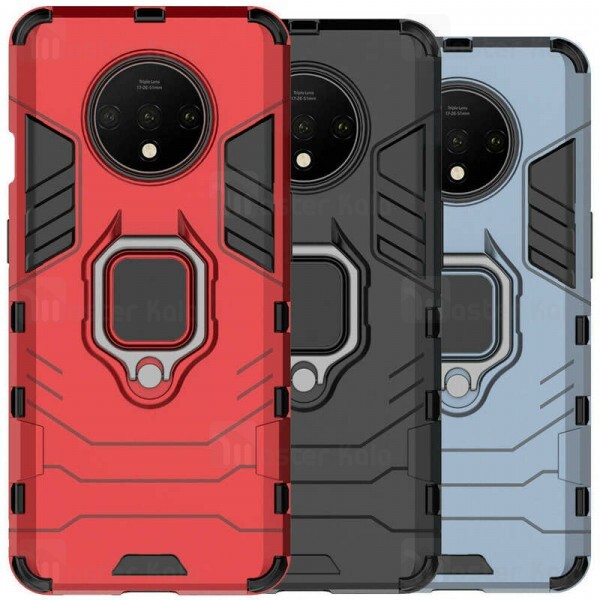 قاب OnePlus 7T KEYSION ShockProof Armor Ring Holder Case