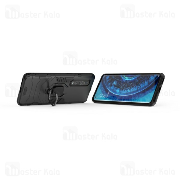 قاب Oppo Find X2 Pro KEYSION ShockProof Armor Ring Holder Case