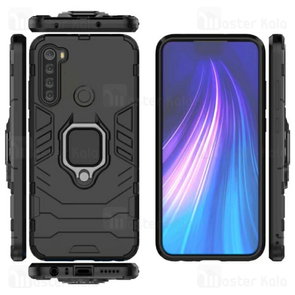 قاب Xiaomi Redmi Note 8T KEYSION ShockProof Armor Ring Holder Case