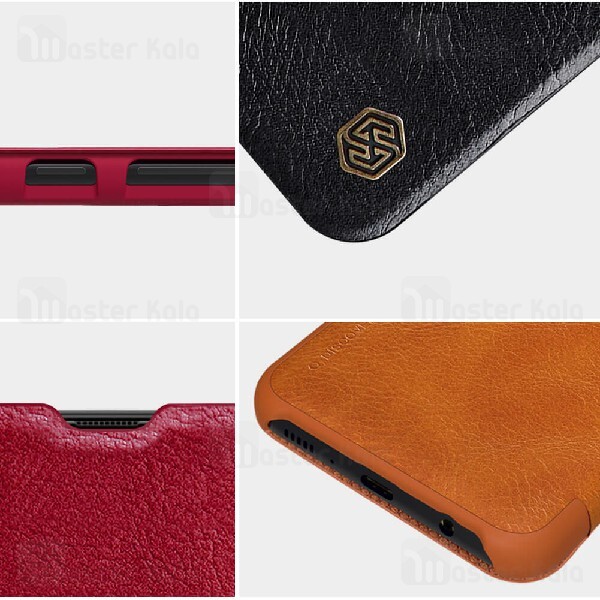 کیف چرمی نیلکین سامسونگ Samsung Galaxy M30S / M21 / M21s Nillkin Qin Leather Case