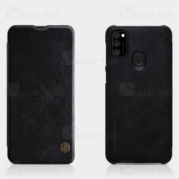 کیف چرمی نیلکین سامسونگ Samsung Galaxy M30S / M21 / M21s Nillkin Qin Leather Case