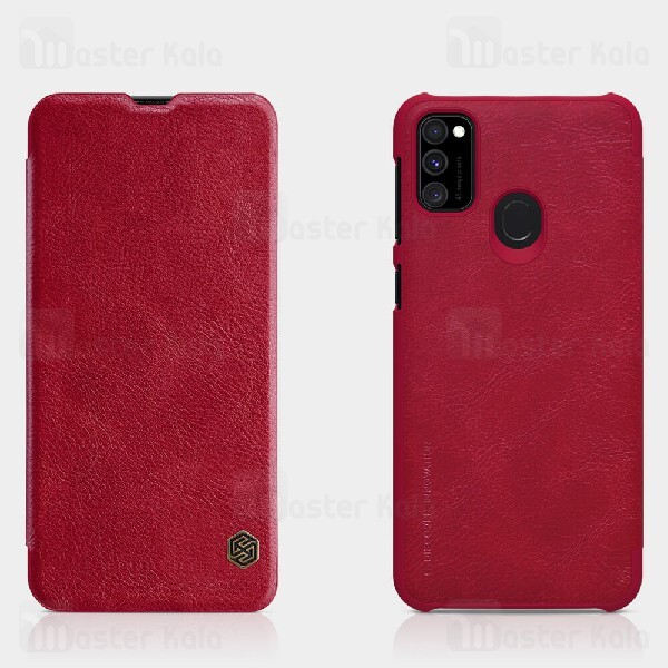 کیف چرمی نیلکین سامسونگ Samsung Galaxy M30S / M21 / M21s Nillkin Qin Leather Case