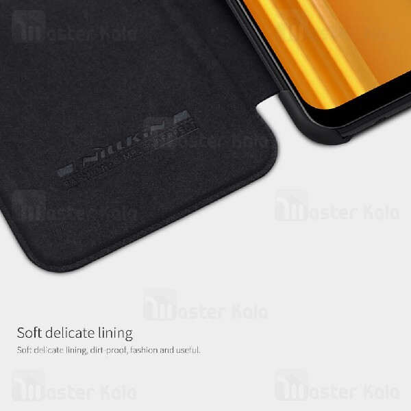 کیف چرمی نیلکین سامسونگ Samsung Galaxy M30S / M21 / M21s Nillkin Qin Leather Case