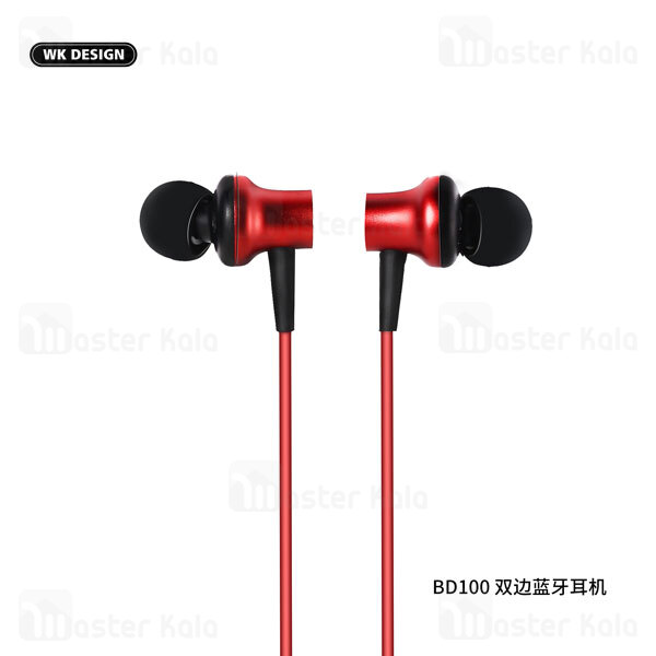 هندزفری بلوتوث گردنی WK Design BD100 In-Ear Headphone