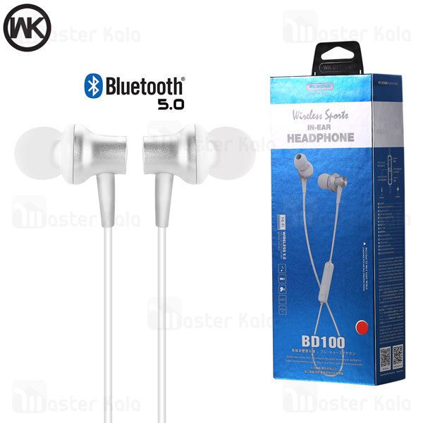 هندزفری بلوتوث گردنی WK Design BD100 In-Ear Headphone