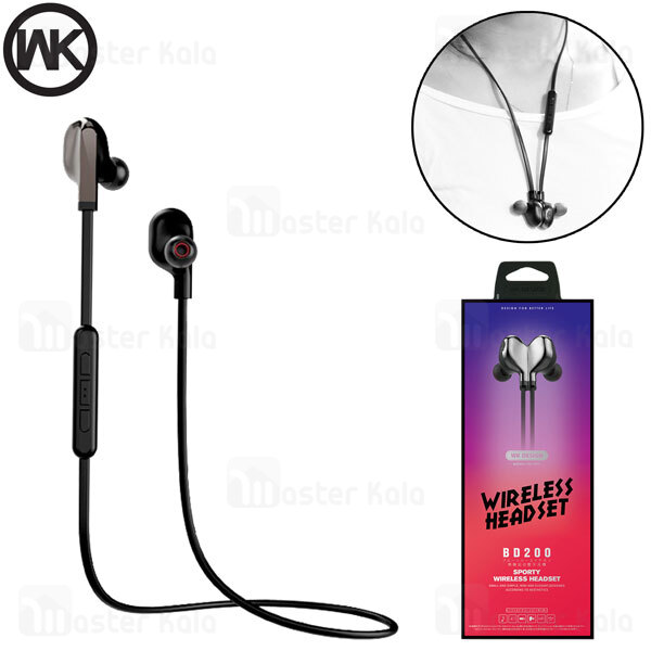 هندزفری بلوتوث WK Design BD200 Sporty Wireless Headset