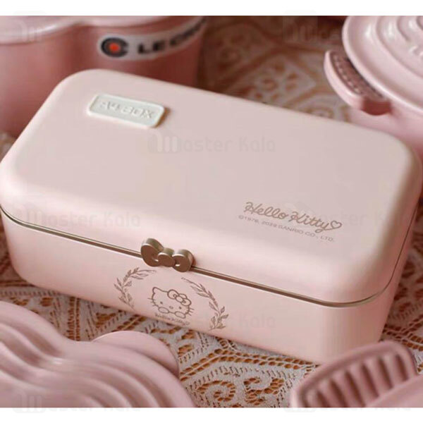 ظرف غذا و گرمکن فانتزی A4BOX Hello Kitty Heating Lunch Box