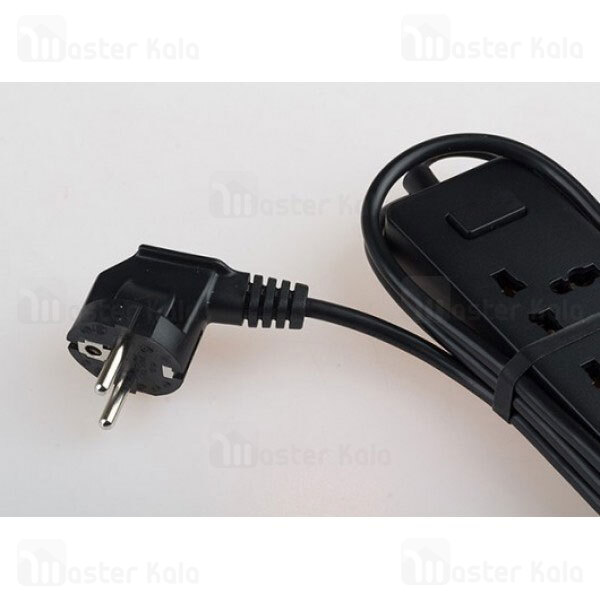 سه راهی برق و شارژر LJB-129 3Power Socket دارای 4 پورت USB