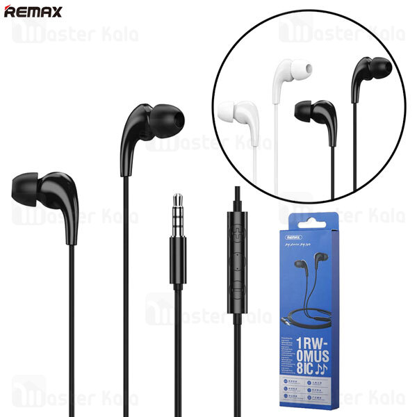 هندزفری سیمی ریمکس Remax RW-108 Wired Earphone