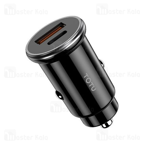 شارژر فندکی TOTU Elite DCCPD-02 QC+PD Fast Charge Car Charger